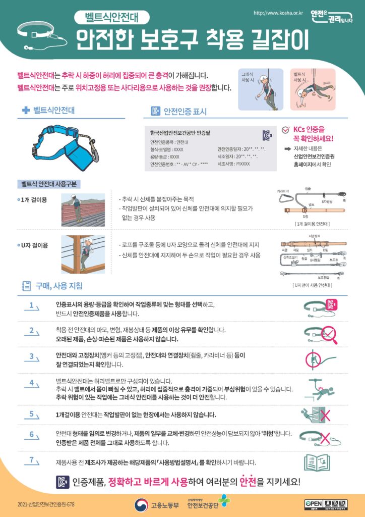 안전벨트 착용 길잡이
